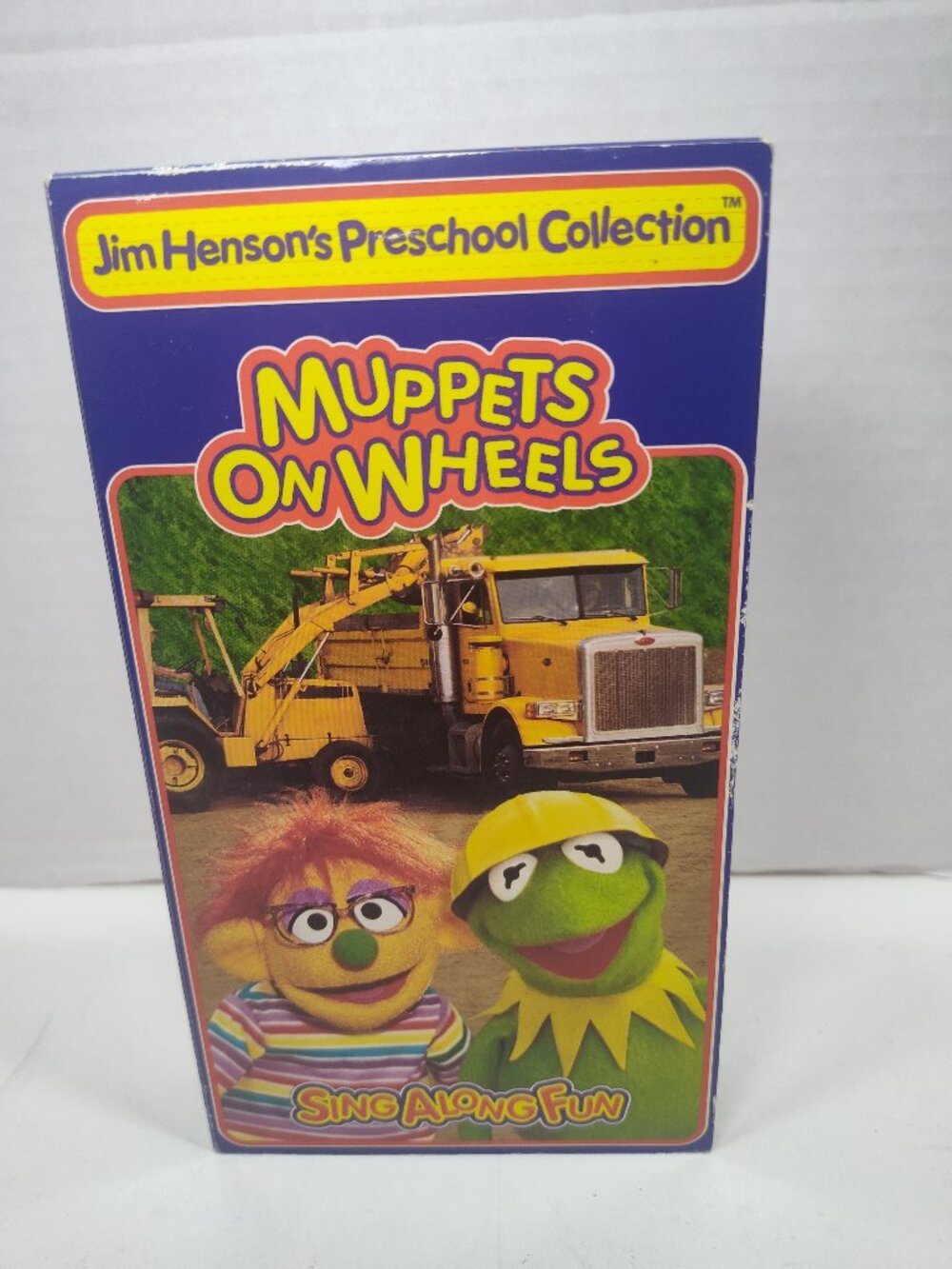 Muppets on Wheels VHS 1995 Jim Henson Preschool Collection #4523 Tested